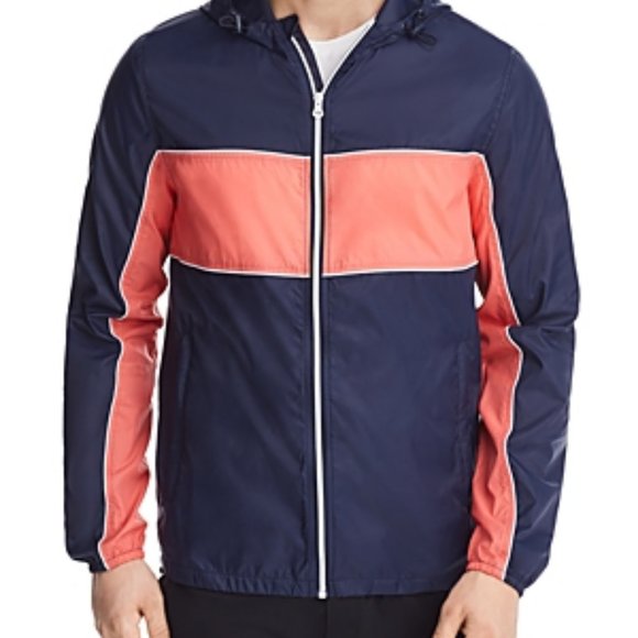 Pacific and Park Color Block Windbreaker Jacket - Picture 2 of 7